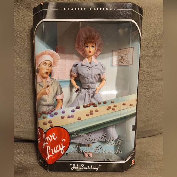 Barbie Other - NWT I LOVE LUCY - JOB SWITCHING DOLL EPISODE 39 NRFB